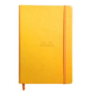 Rhodia Hardcover Notebook - A5 - Daffodil Yellow - Plain